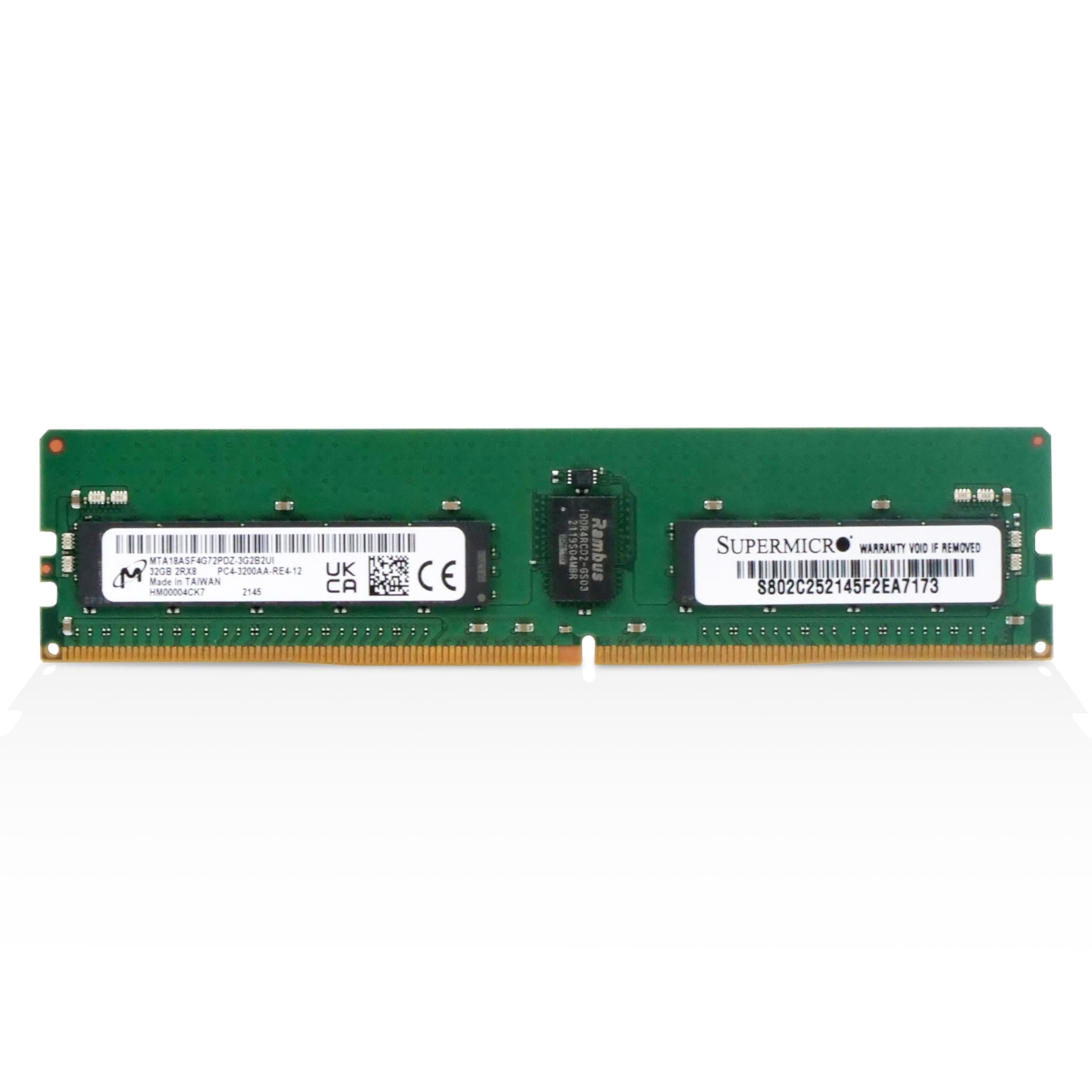 「ECC付」DDR4-3200 32GB Micronl製メモリ Amazon.co.jp: Micron RAM D4 3200 32GB ECC R。 : パソコン・周辺機器